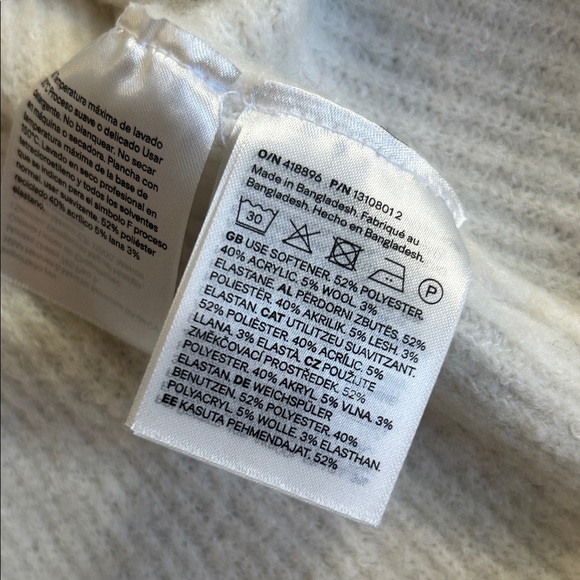 H&M Ribbed Button-Up Cardigan - Picture 7 of 9